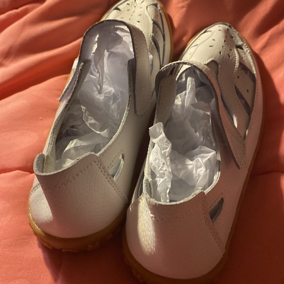 Nanccy comfort shoes 71/2 womens nwot white - Picture 4 of 7